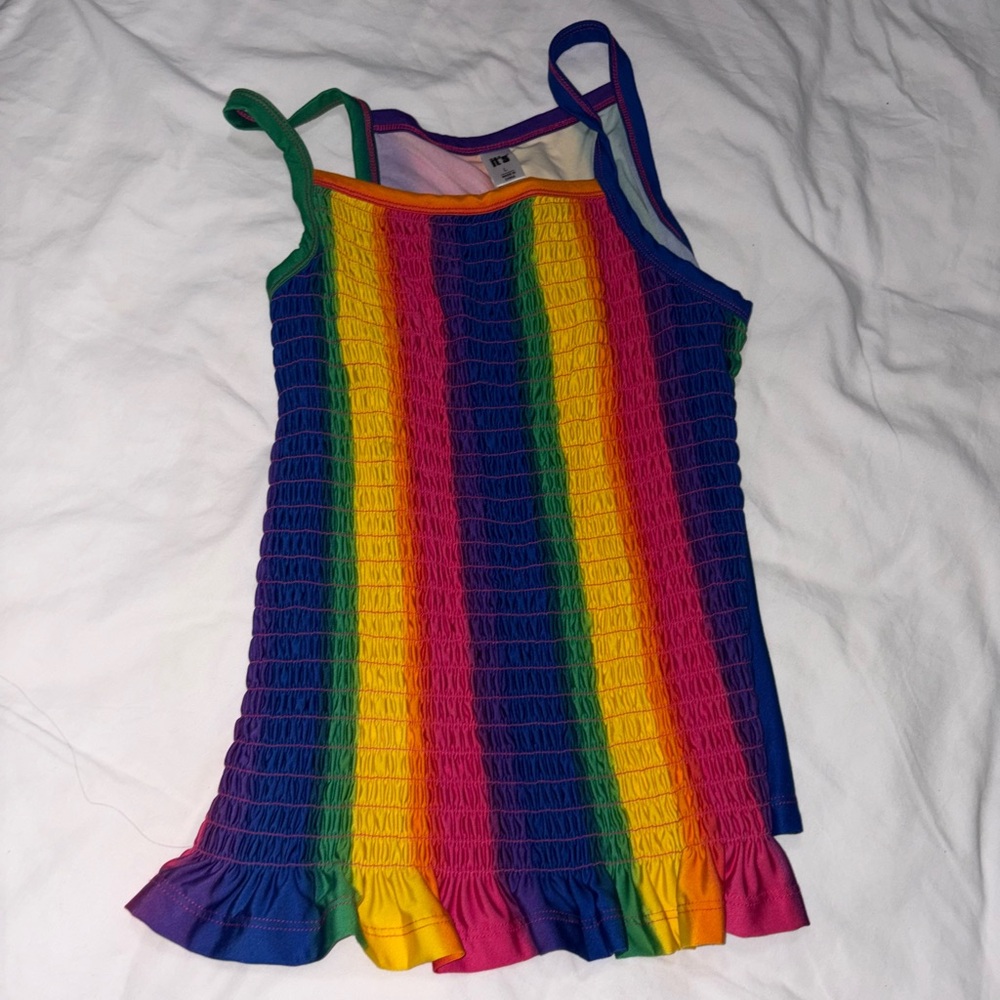 Colorful Kids Rainbow Tank Top